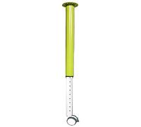 PLAOEGCN Pied de Table Bar télescopique Meuble en Fer réglable avec roulettes Pieds Support Levage Push-Pull for Cuisine Petit déjeuner Bureau(Green,95-136.5cm)