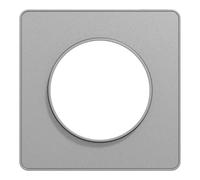 Schneider Electric - Odace Touch - plaque de finition 1 poste - Alu - S530802