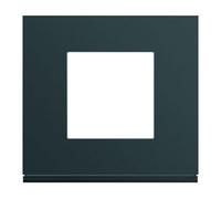plaque - 1 poste - anthracite - hager gallery wxp1002