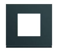 plaque - 1 poste - anthracite - hager gallery wxp1002