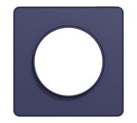 Plaque 1 poste - Bleu cobalt - Odace Touch 2011 - S550802 - Schneider