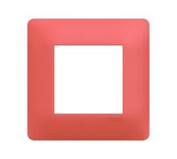 Plaque 1 poste essensya Coral - HAGER WE551