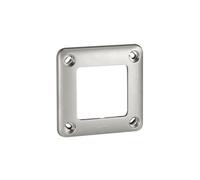 Legrand Plaque Soliroc 077851 IK10 anti-vandalisme 1 poste 110x110 mm Gris