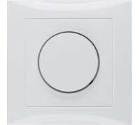 Plaque 11308989 Avec Bouton de Commande pour Variateur S.1 Blanc Polaire , Poli