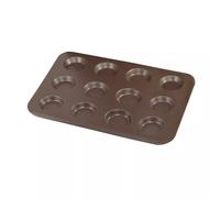 Gobel Plaque anti-adhérente 12 mini-tartelettes