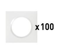 PLAQUE 1P BLANC X100