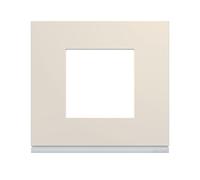 Plaque 1P dune - APPAREILLAGE MURAL GALLERY HAGER WXP0302