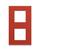 Plaque 2P V71 eglantine - APPAREILLAGE MURAL GALLERY HAGER WXP0642