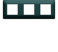 Hager Plaque Essensya WE523 – 3 postes – Anthracite