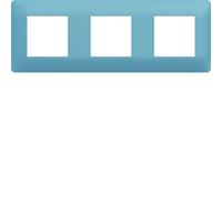 Plaque 3 postes essensya Riviera - HAGER WE533