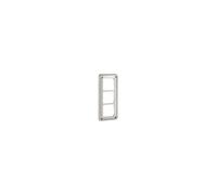 PLAQUE 3 POSTES H/V ENTRAXE 71