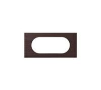 Plaque 4/5 Modules 2 Postes Matiere Wengue Celiane Legrand 069205