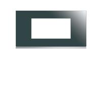 Plaque 4M E71 mirror glass - APPAREILLAGE MURAL GALLERY HAGER WXP5004