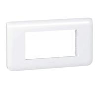 Plaque de finition horizontale Mosaic blanche - 6 modules LEGRAND