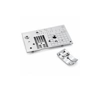 Plaque à aiguille et pied point droit compatible Innov-is NV et série F - SNP02 - Blanc