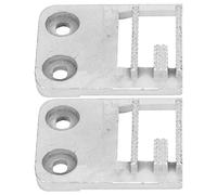 Plaque à aiguille pour machine à coudre, 2 pièces résistantes à la rouille en forme de E pour machine à coudre pour couture professionnelle pour machine à coudre