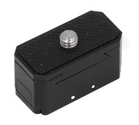 Plaque à Dégagement Rapide, Connecteur à Vis 1/4, Adaptateur de de Caméra en Alliage D'aluminium pour Caméras de Sport, Accessoires de Caméra