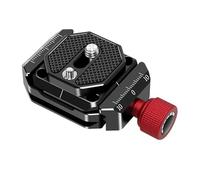 Plaque à dégagement rapide en alliage d'aluminium pour basculer entre trépieds stabilisateurs et accessoires de photographie coulissants