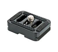 Plaque À Double Queue pour Système Arca | compatible Sirui C-10X, patin antidérapant, 1 pièce