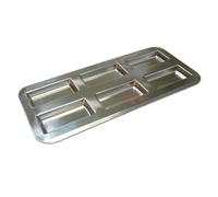 Plaque à financiers métal 38x18 cm