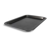 Plaque a four amandine 38x27cm en acier carbone anti-adhesif