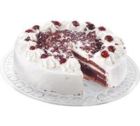 Westmark Plat à Gâteau, Ø 31 cm, Aspect Verre, Résistant à la Brisure, Plastique, Transparent, 34552211