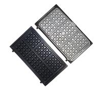 Plaque à gauffres( x2) - Gaufrier, croque-monsieur - ['TEFAL'] (24388)