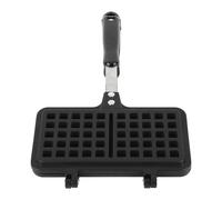 Plaque à gaufres double en aluminium antiadhésive pour des délices maison rapides