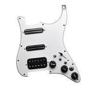 Plaque à gratter précâblée pour guitares acoustiques électriques avec interrupteur, 22,2 x 28,1 cm