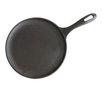 Plaque à Griller Comal en Fonte à Induction pour Pizza 26cm, Feu, Barbecue, Four Victoria 32999 Noir 6 G
