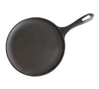 Plaque à Griller Comal en Fonte à Induction pour Pizza 26cm, Feu, Barbecue, Four, Victoria, 32999, , Noir Noir G