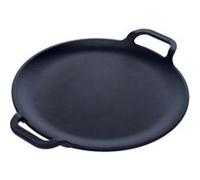 Plaque à Griller en Fonte à Induction pour Pizza, Poêle 25cm pour Barbecue, Four Victoria 31800 Noir 6 G