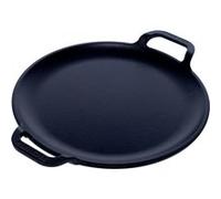 Plaque à Griller en Fonte à Induction pour Pizza, Poêle 25cm pour Barbecue, Four, Victoria, 31800, , Noir Noir G