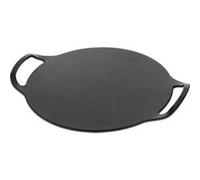 Plaque à Griller en Fonte à Induction pour Pizza, Poêle 38cm pour Barbecue, Four Victoria 34474 Noir 6 G