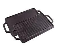 Plaque à Griller en Fonte Grille Réversible 33x21cm pour Barbecue sans PTFE Victoria 36058 Noir 6