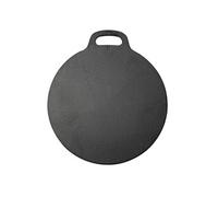 Plaque à Griller en Fonte, Induction pour Pizza, Budare 38cm pour Barbecue, Four 34573 Noir