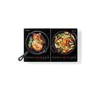 Plaque à induction 2 foyer - sécurité enfants - 3500 w - noir kaip124cbk2