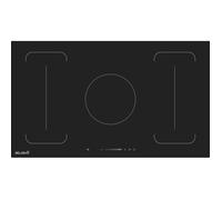 Plaque à Induction 5 Foyers 10 300W - 5 Boosters, Double Zone Flex + Foyer XXL, 86 cm, Fonction Pause