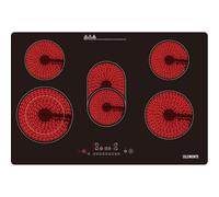 Plaque à induction, 60 cm, anti-rayures, résistante aux rayures, fonction maintien au chaud, 4 plaques, Flexzone, autonome, 7400 W, sans cadre, commande tactile, sécurité enfant, vitrocéramique