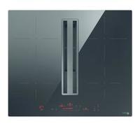 Turboair Plaque à induction aspirante Impulso BL/A/60 4 feux 60,2 x 51,7 cm Noir