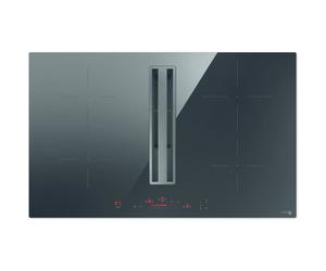 Plaque à induction aspirante - TURBOAIR - Impulso - 4 feux - 83 cm - Noir