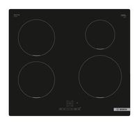 Bosch Serie 4 PUE611BB5J plaque Noir Intégré 59.2 cm Plaque avec zone à induction 4 zone(s)