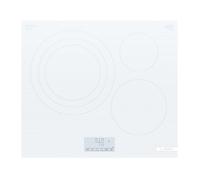 Plaque à Induction Bosch Série 6 3 Zones 7400W Blanche - PID612BB1E