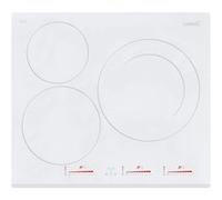 CATA, Plaque d'induction, Modèle INSB 6003 WH, 3 zones de cuisson, 9 niveaux de puissance + Booster 52x60x6cm Blanc