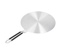Plaque à Induction Diffuseur de Chaleur - Adaptateur pour Plaque induction - 21cm Acier Inoxydable HobbyTech