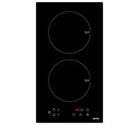 MPM Plaque à induction encastrable MPM-30-IM-06 30 cm 2 feux 18 cm Booster 3500 W Noir
