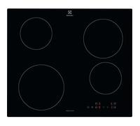 Plaque à induction encastrable noire - ELECTROLUX - 4 zones à induction - Commande tactile - Booster
