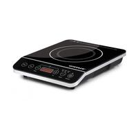 G3 Ferrari Réchaud à induction G10061 1500/2000 W Verre noir Toucher avant