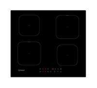 Indesit Table de cuisson à induction ISF18Q60NE 60 cm 4 zones verre noir tactile 2 boosters
