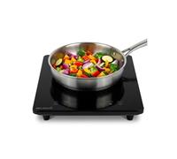 plaque à induction portable 1 feu 2000w - 9 niveaux de puissance - minuteur 99 min - sécurité enfant - extra fine - posable